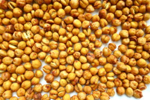 Oil-Free Curry Roasted Chickpeas