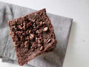 Fudgy Quinoa Brownies + Vegan Camping Eats