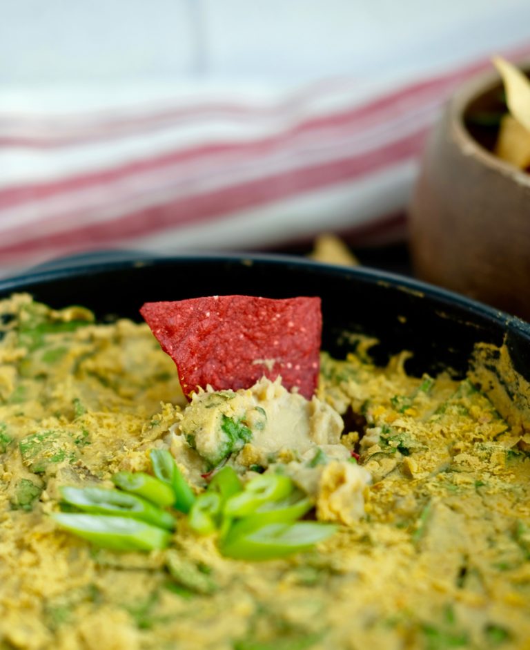 Creamy Vegan Spinach Artichoke White Bean Dip 8 Ingredients