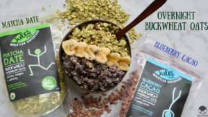 Matcha Date Overnight Buckwheat Oats | 2 Ways