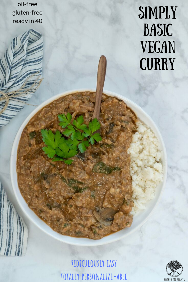 Simply Basic Vegan Curry Recipe (Ridiculously EASY)