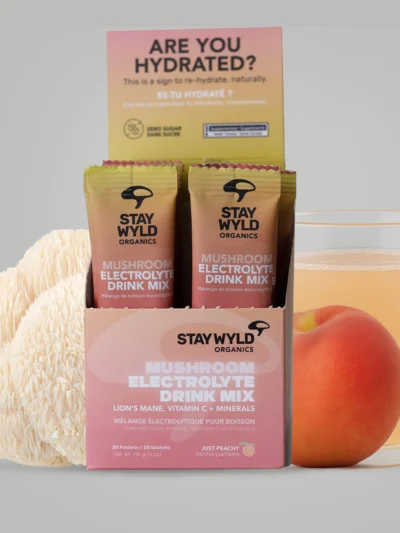 Just Peachy Electrolytes X Lion’s Mane