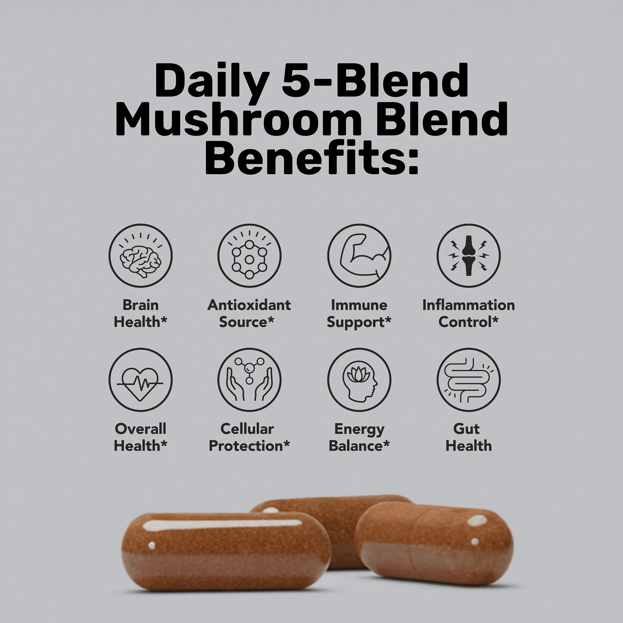Daily Immunity 5-Blend Capsules - Image 2
