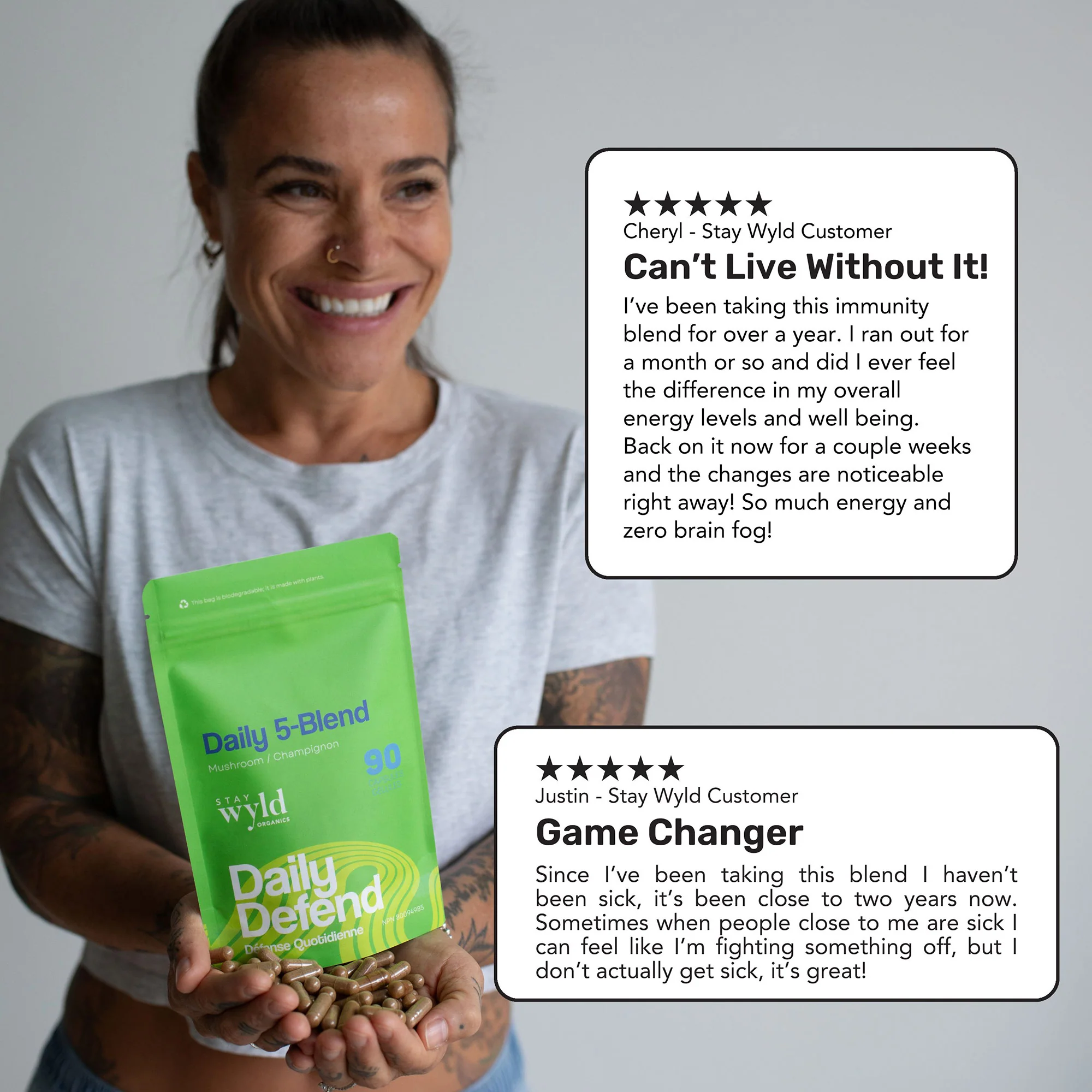 Daily Immunity 5-Blend Capsules - Image 4